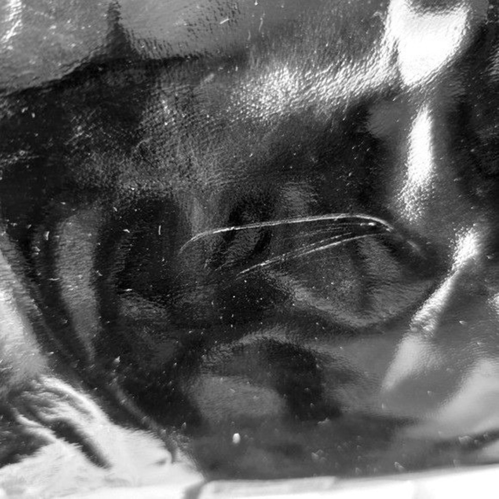 Bally Switzerland Mairie Patent Leather Hobo Satchel Bag Purse Key Black Tan - Picture 14 of 16